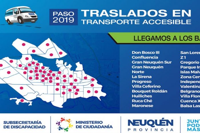 Durante las PASO se duplicaron los traslados de personas con discapacidad