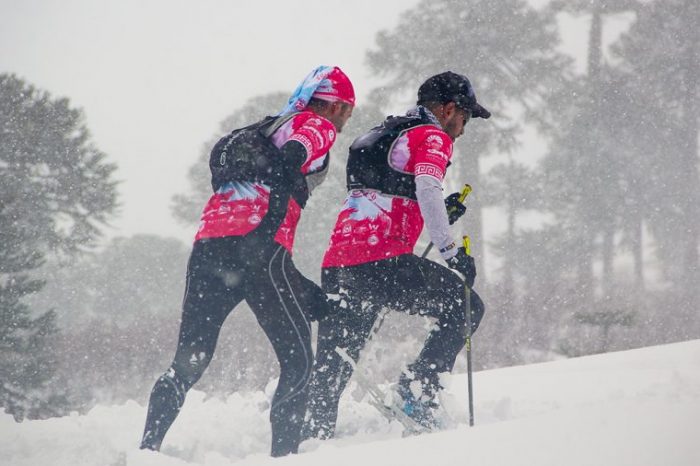 Llega la carrera internacional de raquetas de nieve Copahue Extremo