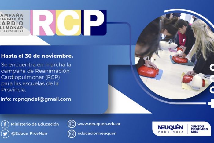 Está en marcha la campaña de RCP para escuelas