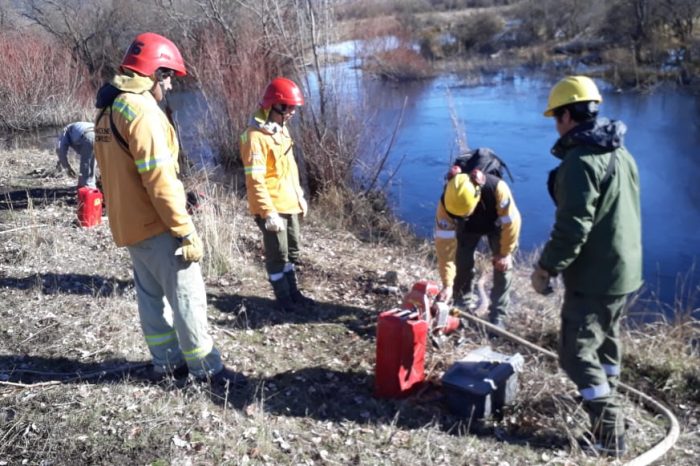 Capacitan a unos 150 Brigadistas de Incendios Forestales y COR.FO.NE., para Certificar como "Combatiente Profesional de Incendios Forestales"