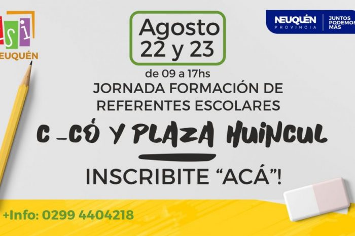 La formación de referentes en Educación Sexual Integral llega a Cutral Co y Plaza Huincul