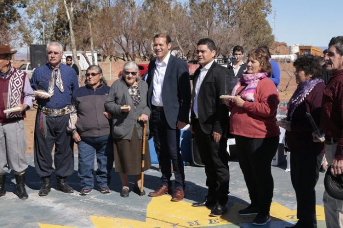 Gutiérrez presidió el acto por el 20º aniversario de Aguada San Roque
