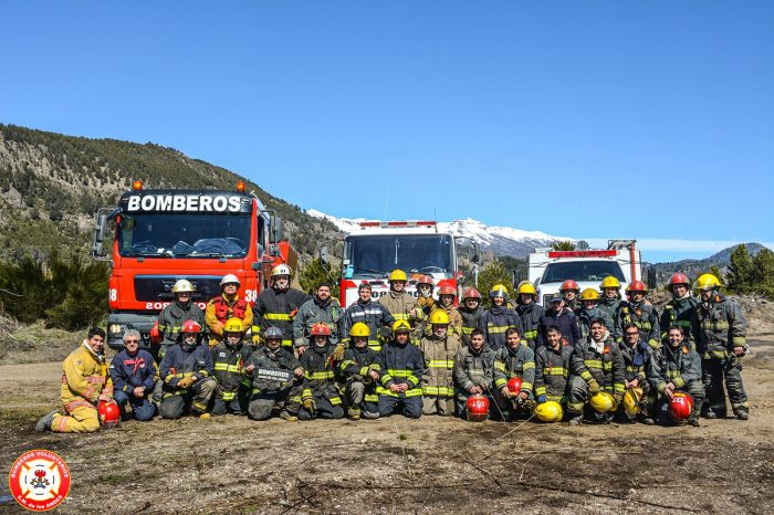Bomberos de la regional Sur realizaron una capacitación sobre el uso de espumígenos y trabajo en él derrames e incendios de Hidrocarburos