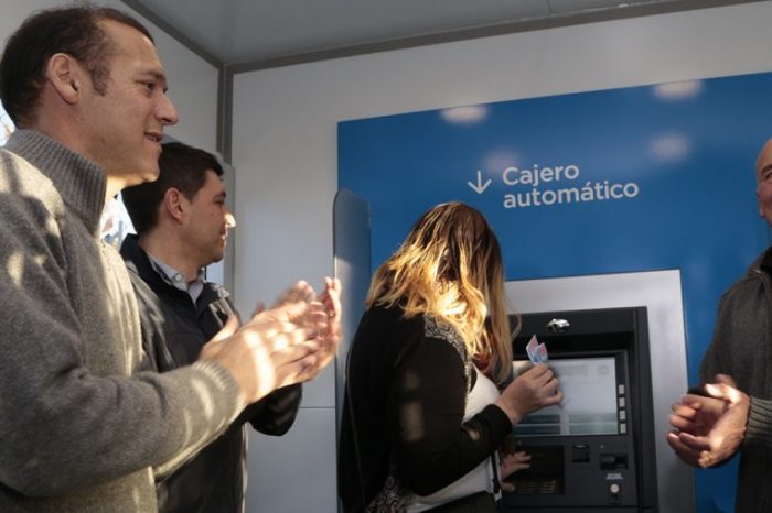 El BPN inauguró un cajero automático en Terrazas del Neuquén