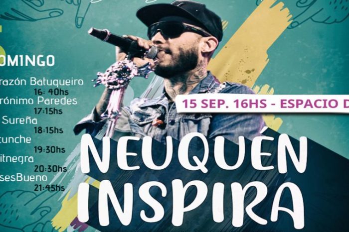 Ulises Bueno cerrará este domingo la tercera jornada de Neuquén Inspira