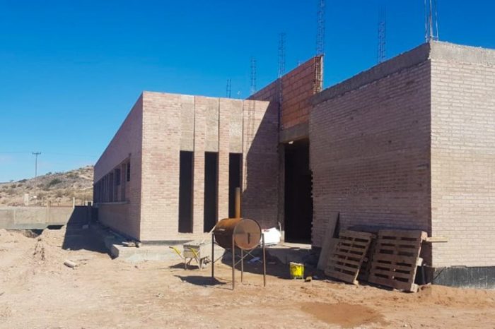 Avanza a buen ritmo el edificio de la nueva comisaría de Rincón de los Sauces