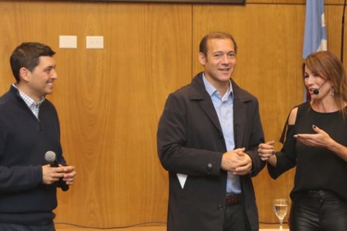 Magui Aicega brindó una charla en la Torre BPN