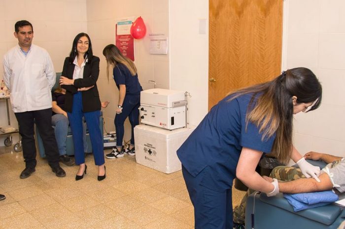 Festejos por los cuatro años del Centro Regional de Hemoterapia