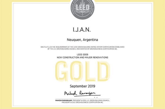 El IJAN certifica LEED oro por su edificio sustentable