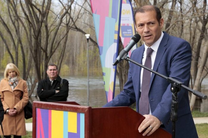 Gutiérrez encabezó los actos por el 115º aniversario de la ciudad de Neuquén