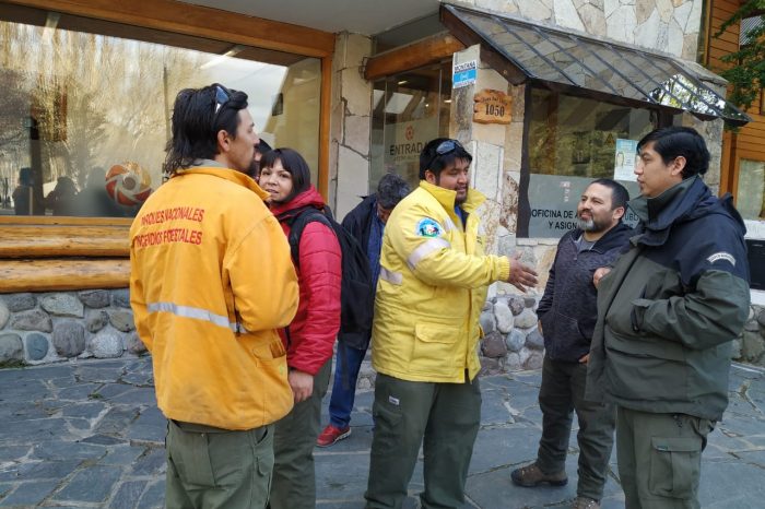 ATE Zona Sur y trabajadores del ICE del Parque Nacional Lanín radicaron una denuncia en la Justicia Neuquina por abandono y desamparo del departamento ICE