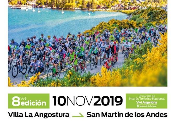 Corte de ruta y campaña de seguridad al ciclista para la Unión 7 Lagos