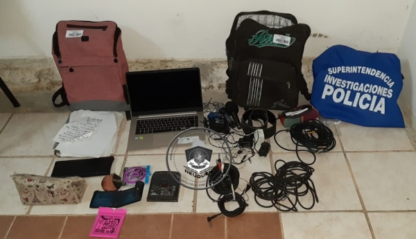 Personal de la Cría. 28° recuperan elementos robados