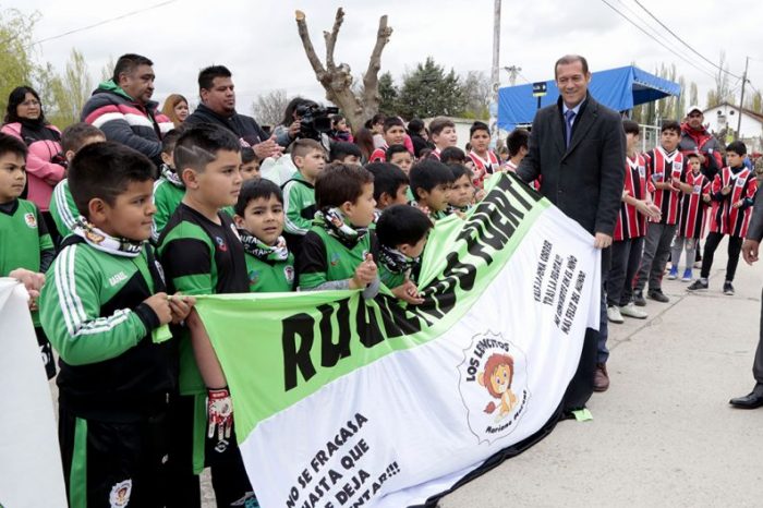 Gutiérrez asistió a los festejos por el 78º aniversario de Mariano Moreno