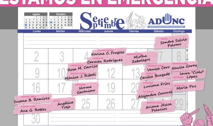 Se registraron 18 nuevos casos de femicidios durante el mes de Septiembre