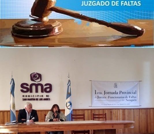 San Martín de los Andes: “1ra. Jornada Provincial de Jueces y Funcionarios de Falta”