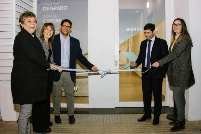 Quedó oficialmente inaugurado el nuevo edificio de la UFLO en Neuquén Capital