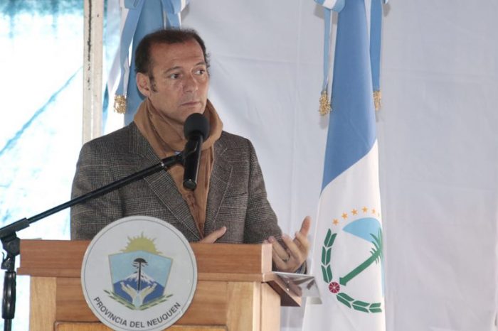 Gutiérrez encabezó el acto por el 23º aniversario de Los Chihuidos