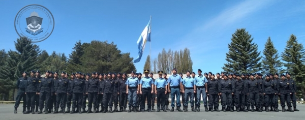 Junín de los Andes: Los cadetes fueron visitados por el Jefe de la Policía del Neuquén
