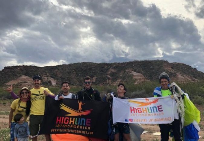 Highline Latinoamerica, show lanzamiento en el cielo valletano