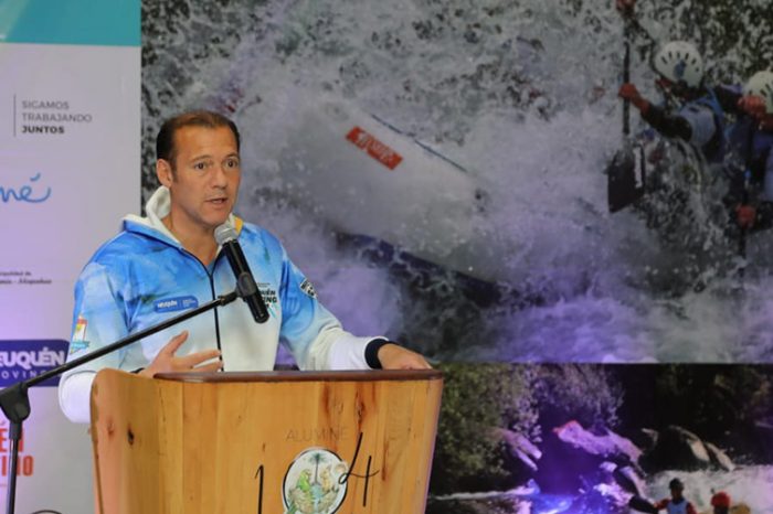 Aluminé recibe a la décima Pan American Cup de Rafting Kayak Fest
