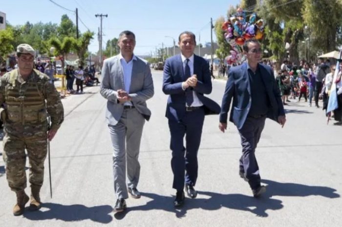 El gobernador encabezó los actos por el 104º aniversario de Añelo