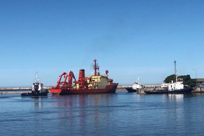 El Buque Austral del CONICET zarpó en una nueva campaña oceanográfica