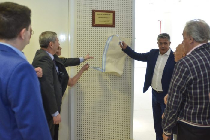 Denominaron “Diputado Enzo Gallia” a la Sala de Bloques N°1 de la Legislatura del Neuquén