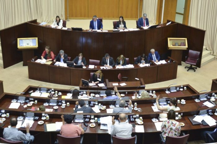 La Cámara aprobó las leyes de presupuesto de los tres poderes del Estado provincial