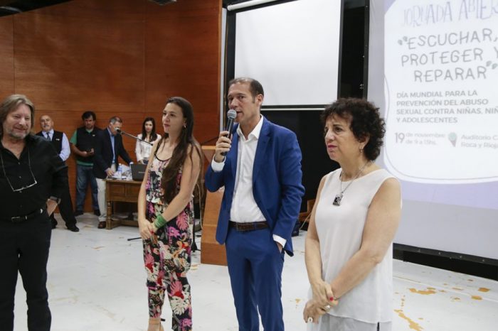 Gutiérrez participó de la jornada “Escuchar, proteger y reparar”