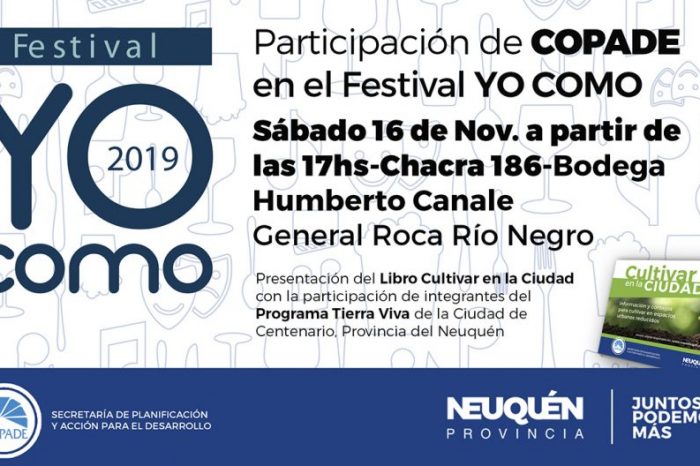Copade presenta Cultivar en la Ciudad en el Festival Yo Como 2019
