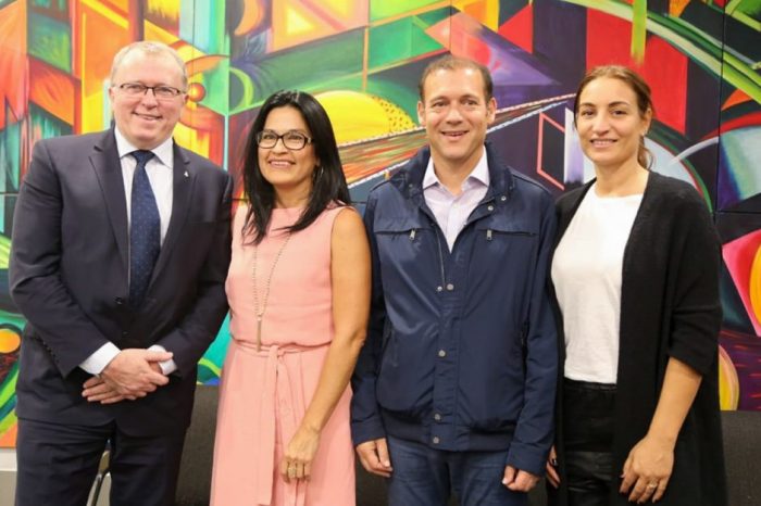 El gobernador Gutiérrez recibió a las máximas autoridades de Equinor