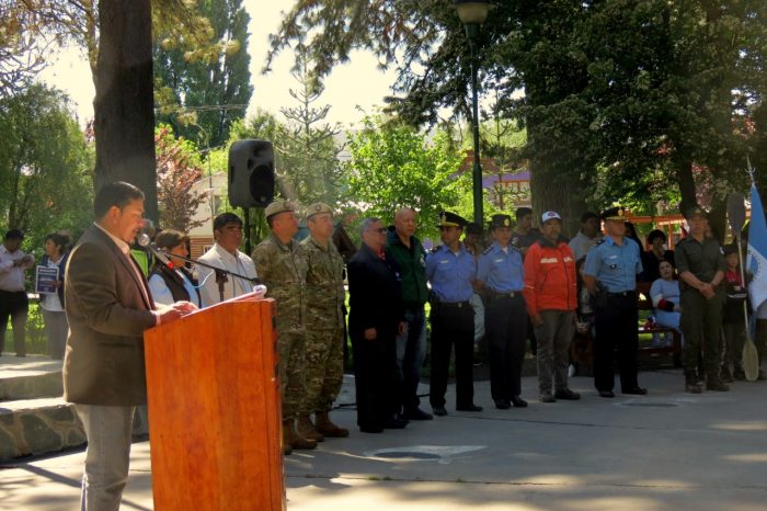 Acto por el Día de la Soberanía Nacional, en Junín de los Andes