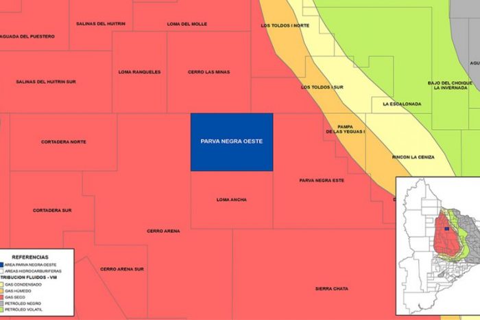 La provincia adjudicó a Capex SA la exploración del área Parva Negra