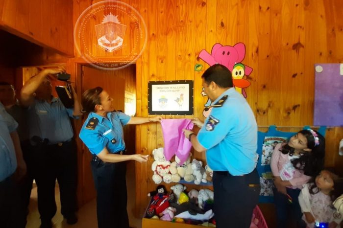 San Martín de los Andes: Inauguran sala de Contención Infantil en Comisaría de la Mujer, Niñez y Adolescencia