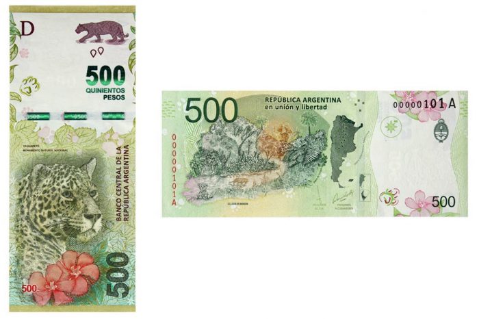 Nuevo premio para el billete de $500: fue elegido como el mejor del mundo