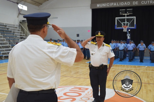 Acto de asunción del Director de Seguridad interior de Cutral Co