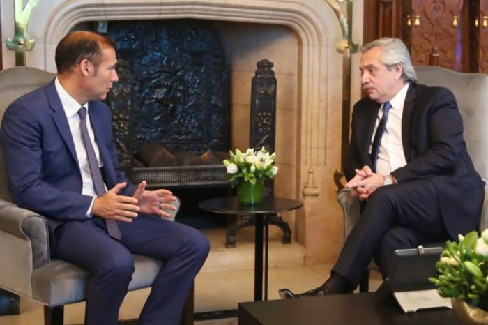 Gutiérrez obtuvo el aval de Alberto Fernández para el financiamiento de obras viales