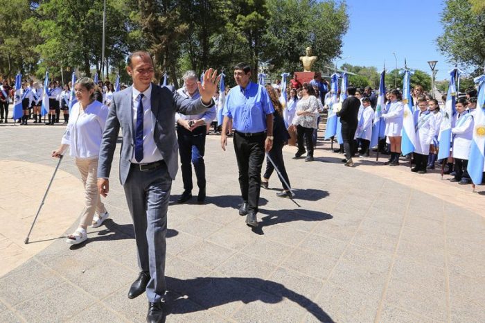 Gutiérrez inauguró obras importantes para el desarrollo de Rincón de los Sauces
