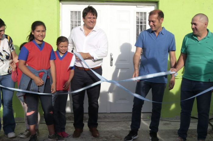 Gutiérrez inauguró la nueva sede de la comisión vecinal de Colonia Nueva Esperanza