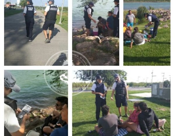 Operativo de prevención del Departamento Antinarcóticos de la Policía del Neuquén