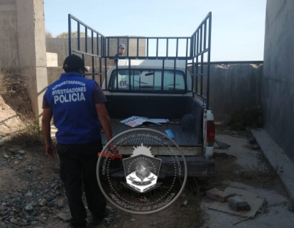 Personal Policial recupero una camioneta robada