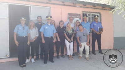 Reunión interisntitucional en el Barrio San Lorenzo de Neuquén