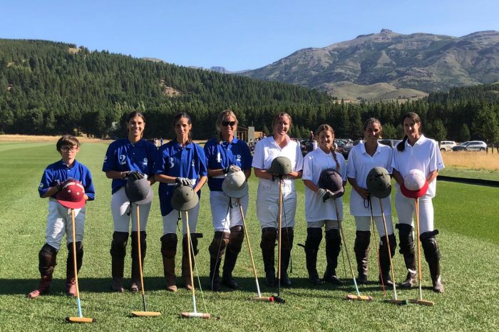 Histórico: Primer partido de polo femenino en la Rural de Neuquén