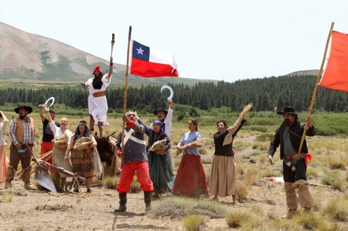 Recrearon la última batalla por la Independencia Americana en su 188º aniversario