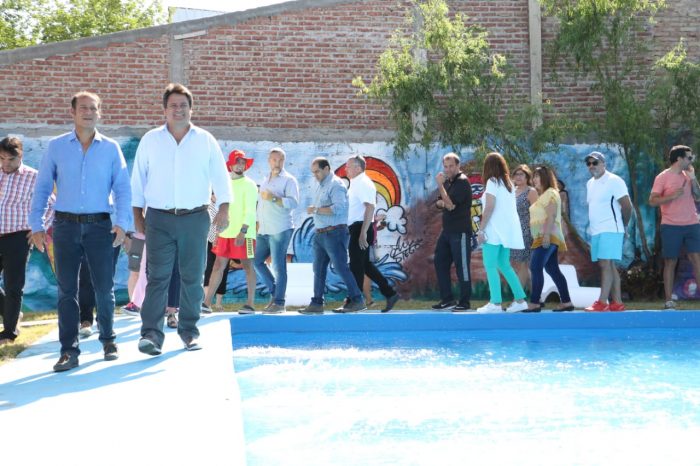 Mariano Gaido inauguró las colonias municipales en el nuevo espacio recreativo de Rincón de Emilio