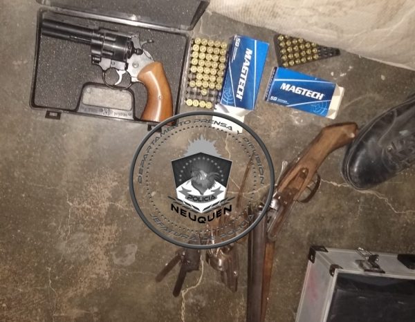 En megaoperativo  secuestraron armas de fuego y municiones