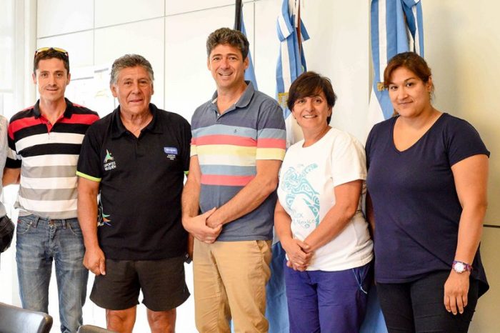 Ex deportistas de alto rendimiento visitaron el COPADE