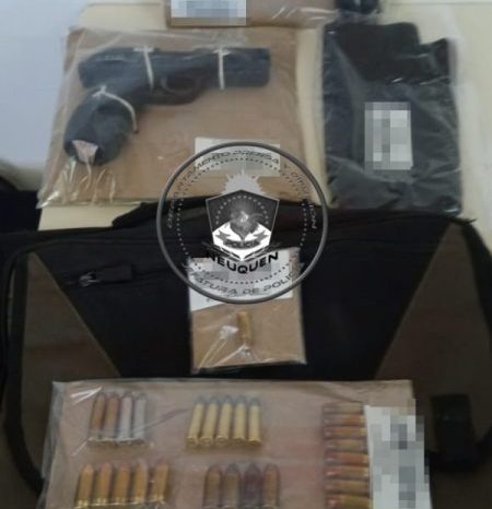 Cutral Có: Secuestran armas y municiones en Allanamiento