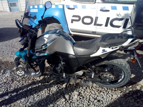 El rápido accionar policial, logro recuperar una motocicleta robada minutos antes